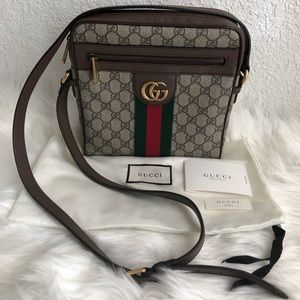 SOLD- Gucci Ophidia GG Small Messenger Bag